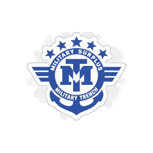 Military Trench Logo Die-Cut Sticker