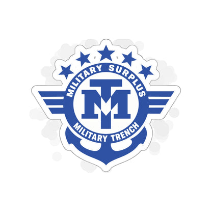 Military Trench Logo Die-Cut Sticker