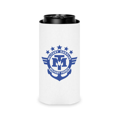 Military Trench Logo Can Cooler Coozie
