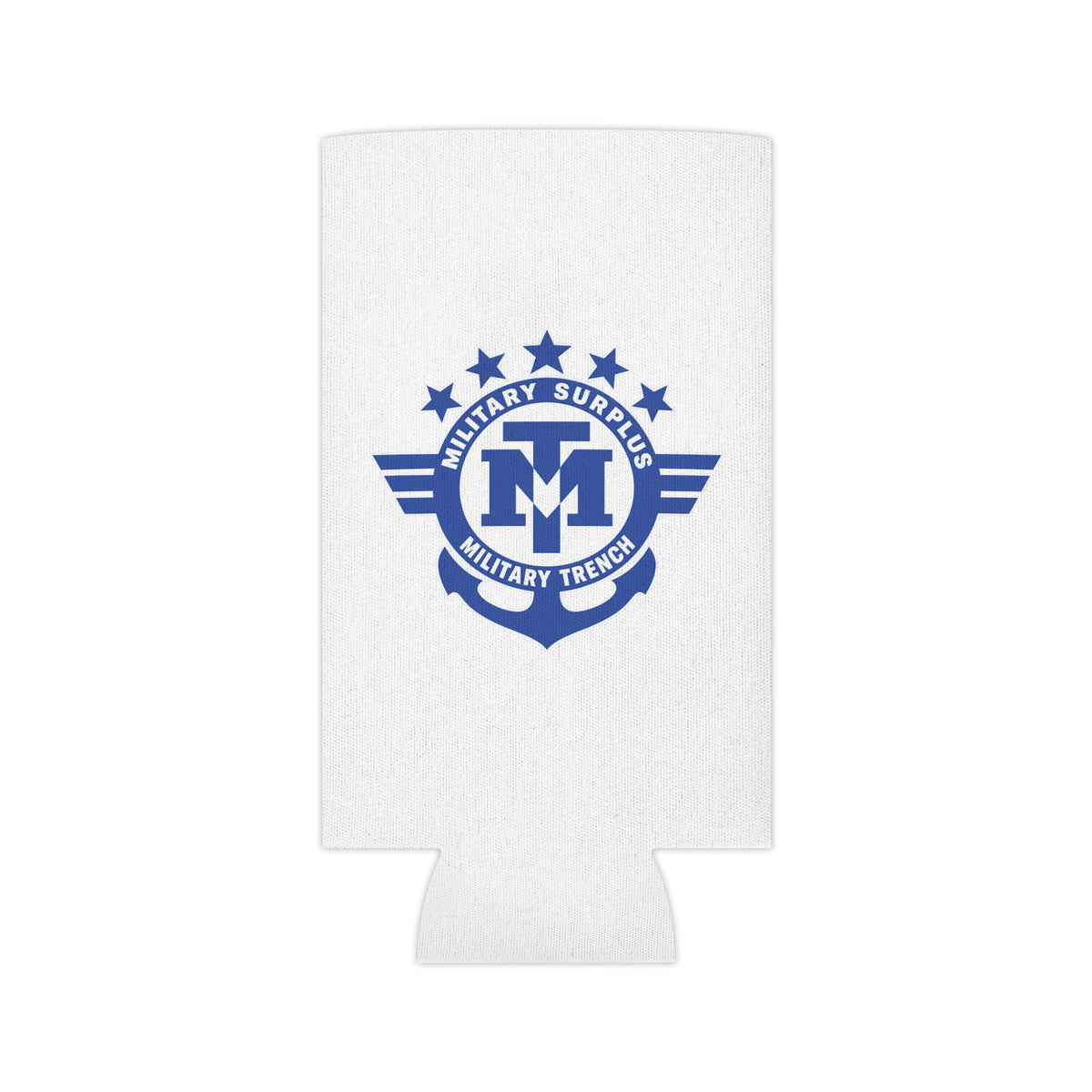 Military Trench Logo Can Cooler Coozie