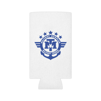Military Trench Logo Can Cooler Coozie