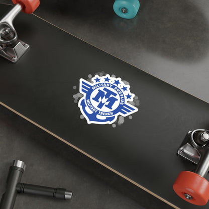 Military Trench Logo Die-Cut Sticker