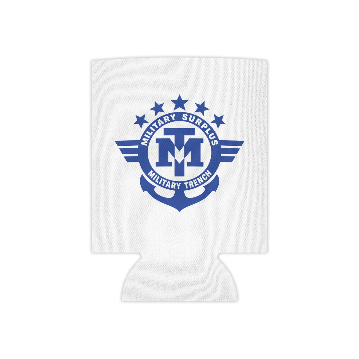 Military Trench Logo Can Cooler Coozie