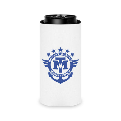 Military Trench Logo Can Cooler Coozie