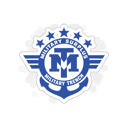 Military Trench Logo Die-Cut Sticker