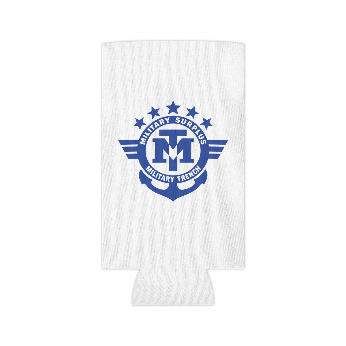 Military Trench Logo Can Cooler Coozie