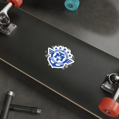 Military Trench Logo Die-Cut Sticker