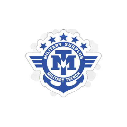 Military Trench Logo Die-Cut Sticker