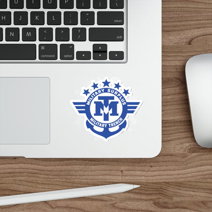 Military Trench Logo Die-Cut Sticker