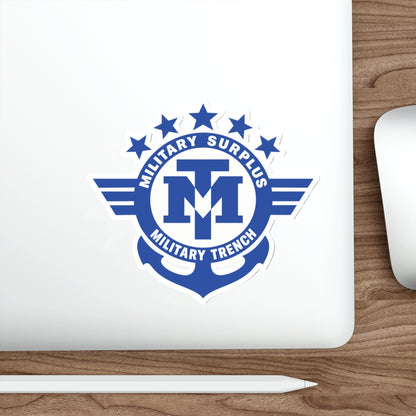 Military Trench Logo Die-Cut Sticker